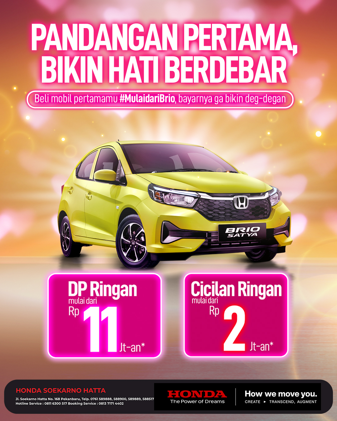 Pandangan pertama, bikin hati berdebar