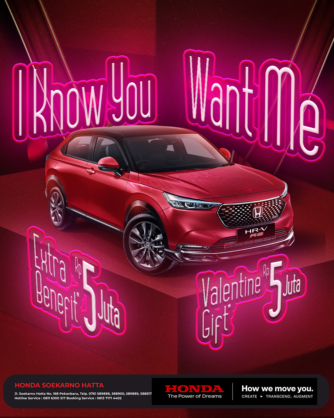 I know you Want me
