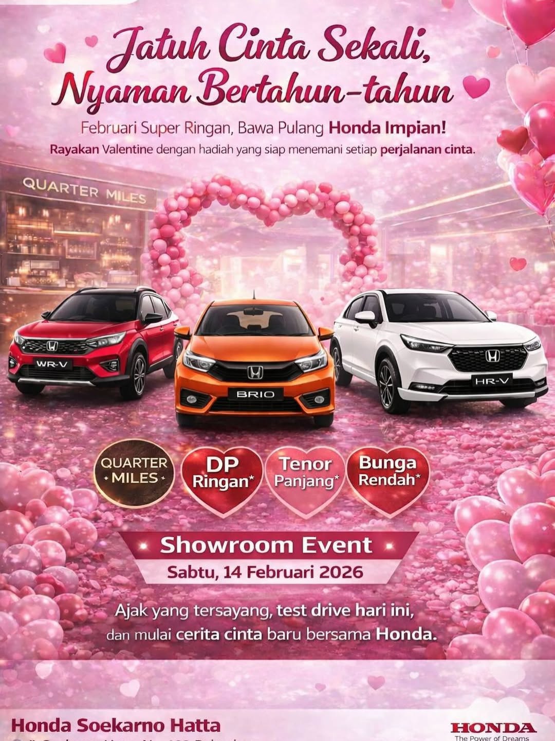 SHOWROOM EVENT Honda Soekarno Hatta